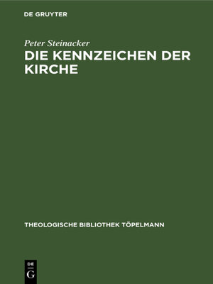 cover image of Die Kennzeichen der Kirche